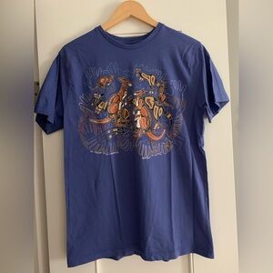 Australia Aboriginal Art Kangaroos Tee shirt Large